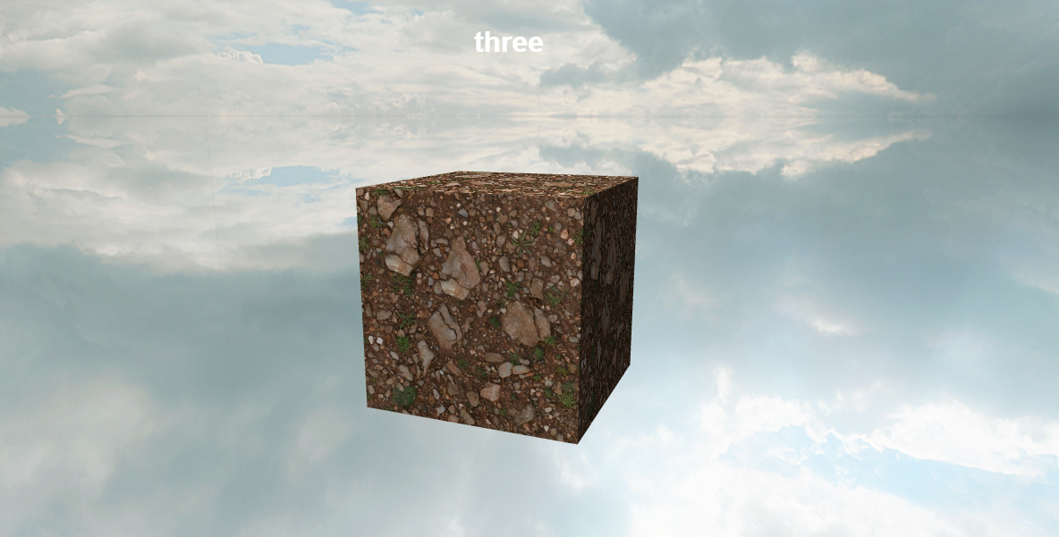 Three.js three