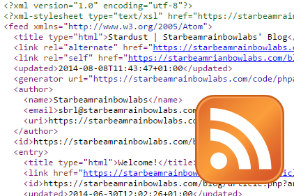A PHP based Atom feed generator.